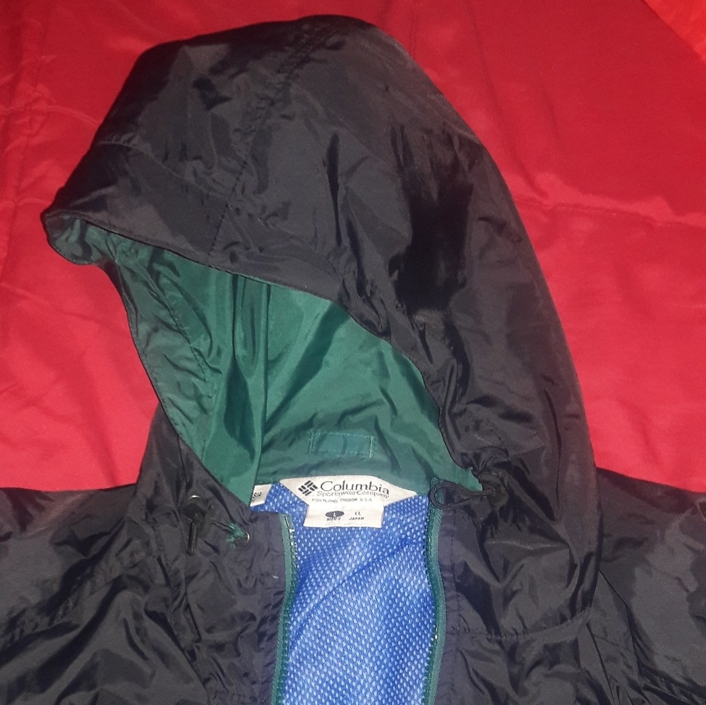 Columbia rain jacket